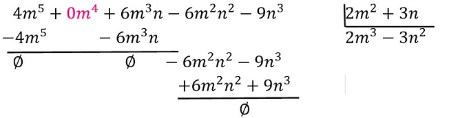 división de polinomios